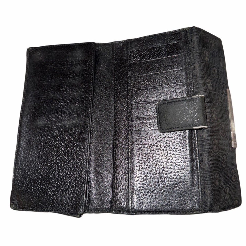 Gucci Authentic Vintage GG Monogram Long Wallet - Picture 3 of 5